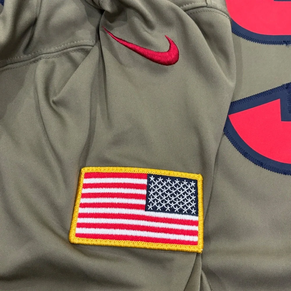 Nike Houston Texans JJ Watt 99 Salute to Service Jersey Mens XL‎ Olive Green NFL